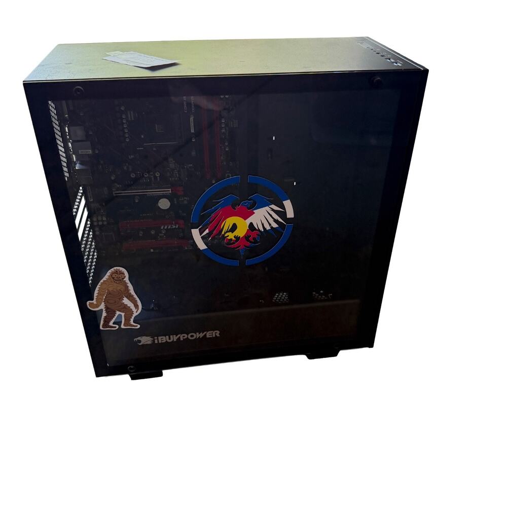 iBuyPower Gaming PC Tower with MSI X470 GAMING PLUS Motherboard
